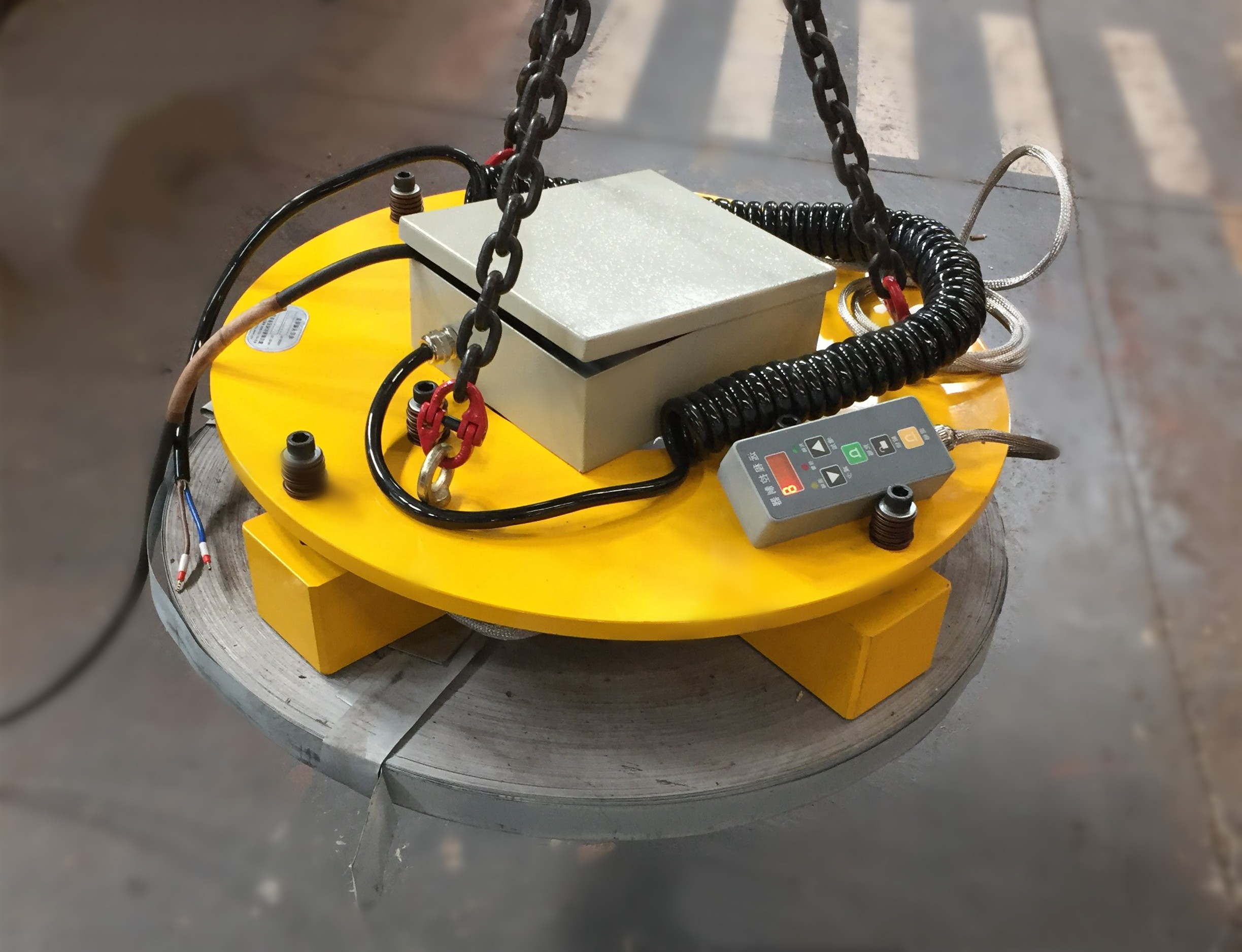 電永磁起重吊具，搬運小型帶卷用電永磁起重器