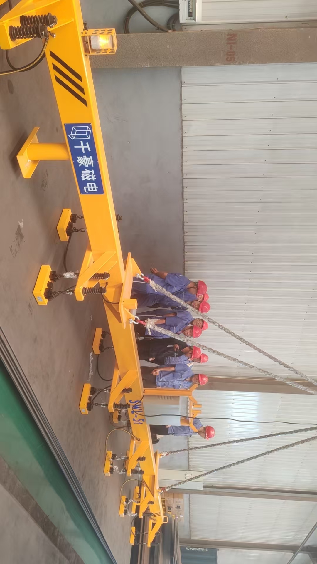 千豪鋼板電永磁吊具吊裝鋼板設備